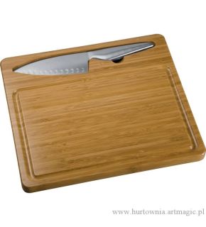 Deska do krojenia z nożem Mantova - 7633