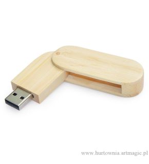 Pamięć USB bambusowa 8GB - 44071bc