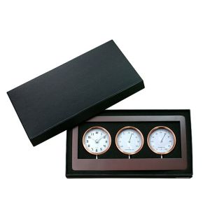 Stacja pogody - zegar, higrometr, termometr - 03016bc