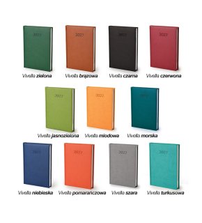 Kalendarz książkowy A5 Vivella Classic 2027 + grawer gratis !